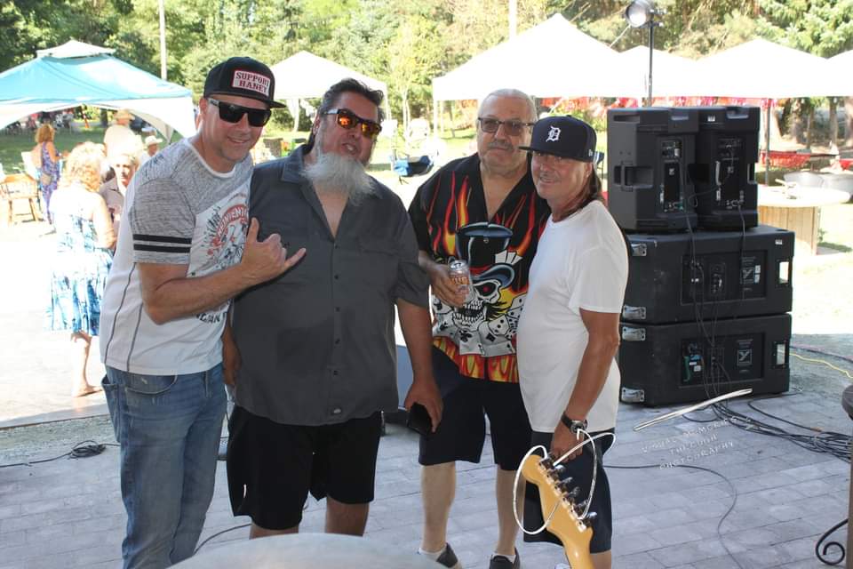 James Buddy Rogers Darren Harry Ricky Renouf & Greg Thompson